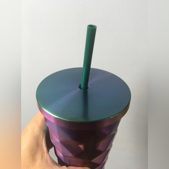 STARBUCKS 2015 Oil Slick Tumbler *Rare* - Picture 2 of 4